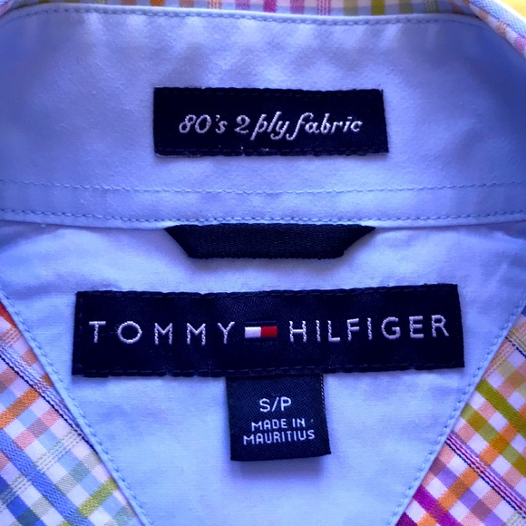 Tommy Hilfiger button down 80’s 2-ply shirt - Picture 5 of 10